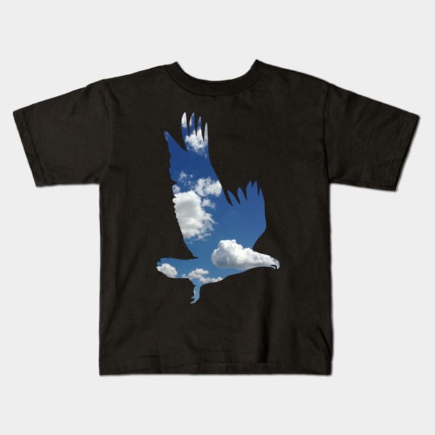 Eagle Falcon Wild Animal Abstract Falconer Raptors  Birds of Prey Sky Falconry Gift felon Shirt Cute Kids T-Shirt by gdimido